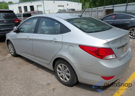 2012 Hyundai Accent Gls from USA, damaged, VIN KMHCT4AE8CU229430